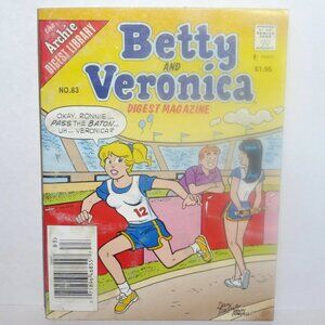 1st PRINT 1996 Archie Digest Library BETTY & VERONICA Digest  Magazine #83 Archi